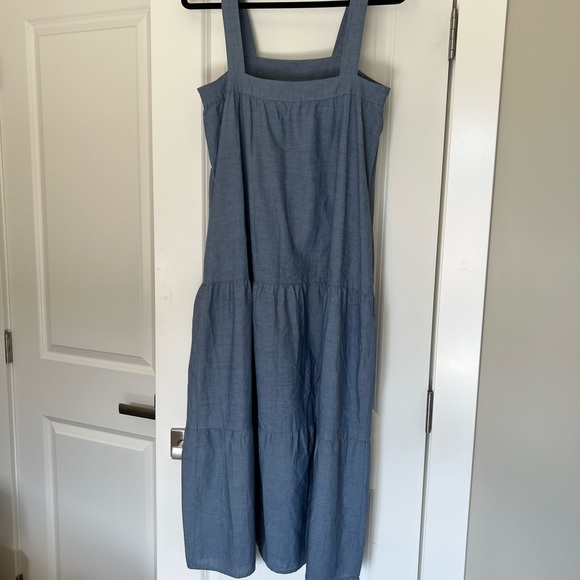 Lacausa Chambray full length dress - Picture 4 of 6